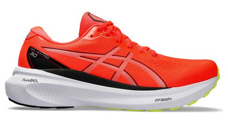 Asics gel kayano 30 running shoes red black 42