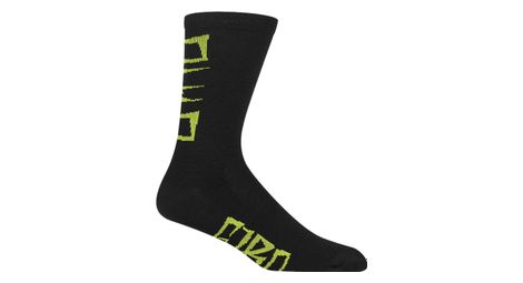 Giro sesonal merinos wool socks black / green 40-42