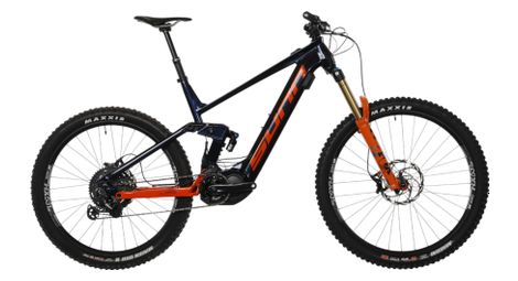 Produit reconditionné - vtt electrique tout-suspendu sunn kern el finest shimano deore 12v 630wh 29'/27.5' bleu orange 2023