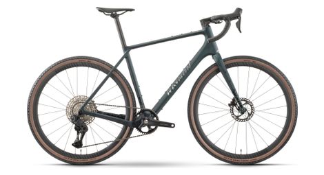 Bici gravel Raymon Soreno Ultra Shimano GRX Di2 12V 700 mm Verde 2027