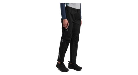 Pantalones impermeables haglofs l i m gore tex para mujer negro