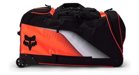 Sac à roulettes fox shuttle divider 156l orange/noir