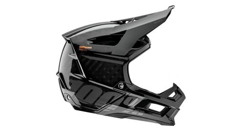 100% aircraft 2 integrale helm zwart