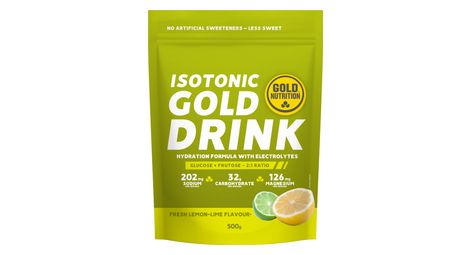 Energiegetränk GoldNutrition Gold Drink Zitrone 500g