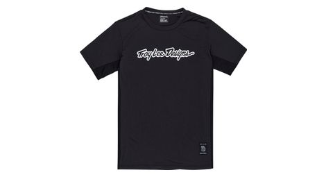 Maillot manches courtes troy lee designs skyline ride noir