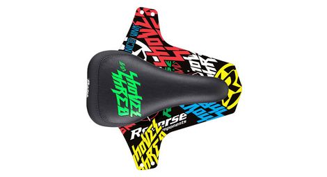 Selle et garde-boue reverse nico vink shred noir / vert