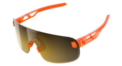 Lunettes POC Elicit Orange Translucent/Clarity RoadPartly Sunny Gold
