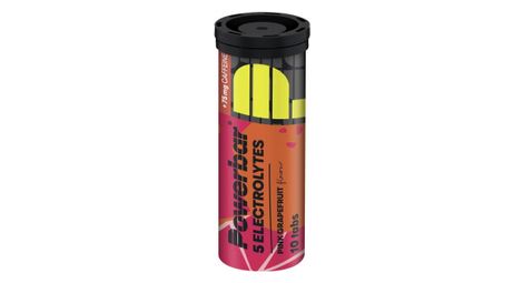 Powerbar 5 elettroliti compresse 10 schede pompelmo