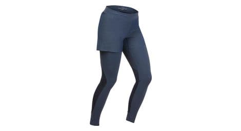 Quechua fh900 legging shorts xl dames blauw