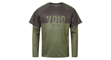 Maillot manches longues void mtb rock khaki