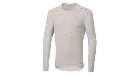 Trail Esker Langarmtrikot Hellgrau