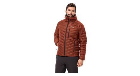 Jack wolfskin passamani hoody braun m