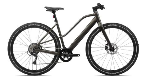 Orbea vibe mid h30 bicicleta eléctrica de ciudad shimano acera 8s 250 wh 700 mm verde infinito metalizado 2024