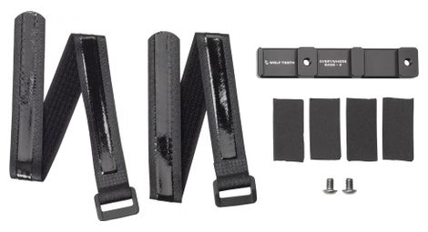 Support de Porte-Bidon Wolf Tooth B-RAD Everywhere Base 2 Noir