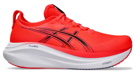asics gel nimbus 27 red men s running shoes