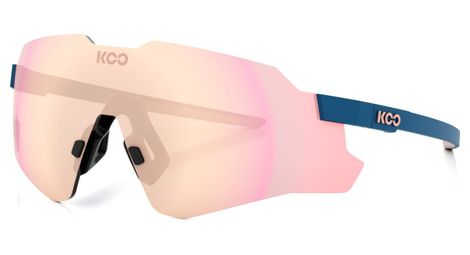 Lunettes de soleil unisexe koo nebula bleu rose gold