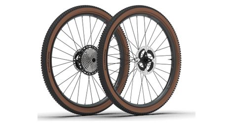 Paire de roues | legend wheels | 29  marathon pro⁴ | mtb boost 15x110- 12x148mm | dt swiss 350 | sram xd