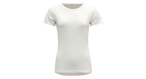 T shirt femme devold breeze merinos 150 blanc