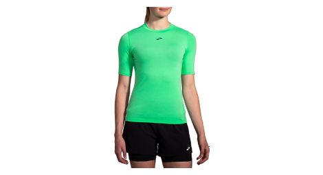 Brooks high point trail kurzarmshirt grün damen s