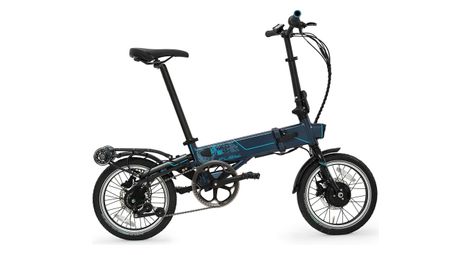Velo electrique pliant supra 4 0  tech navy 