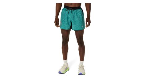 Pantalón corto asics fujitrail verde hombre
