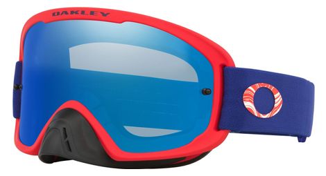 Masque oakley o-frame 2.0 pro mx team red / black ice iridium / ref : oo7115-64