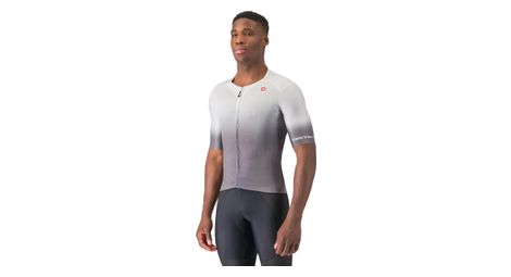 Maillot de manga corta castelli upf hombre gris