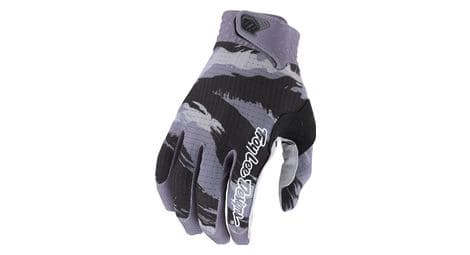 Troy lee designs air brushed camo guantes negro/gris