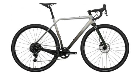 Gravel bike rondo ruut cf1 sram force 11v 700 mm blanc / noir 2022