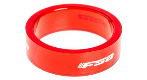 Fsa headset spacer polycarbonate 1-1/8'' red 5