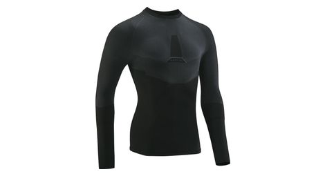 van rysel training baselayer black long sleeve jersey