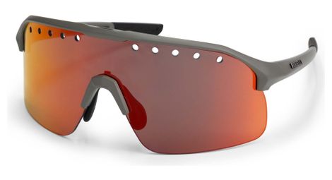 Lunettes Velo Rogelli Ventro Polarized - Unisexe - Gris/Bordeaux