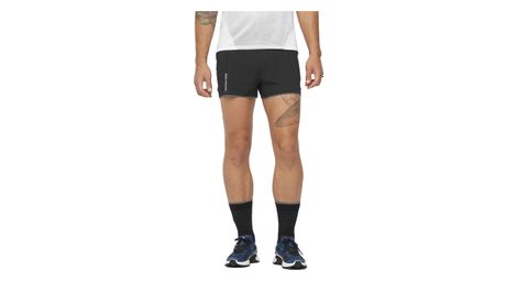 Short salomon sense aero 3inch noir homme