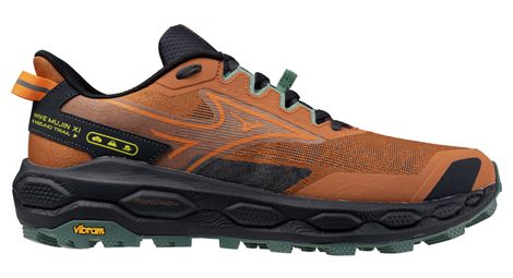 Chaussures Trail Mizuno Wave Mujin 11 Marron Homme