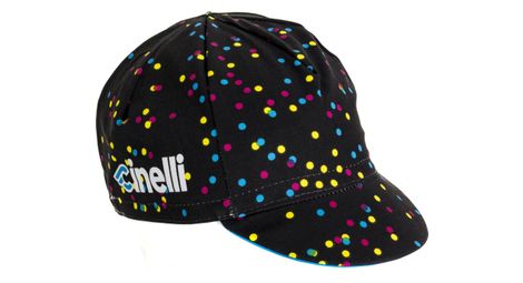 Casquette cinelli caleido dots noir