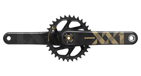 Sram xx1 eagle dub boost direct mount guarnitura 34t (bb non incluso) - oro 175