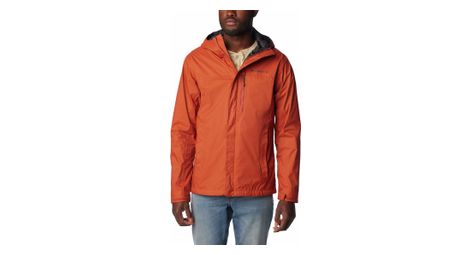 Columbia pouring adventure ii regenjacke orange xl
