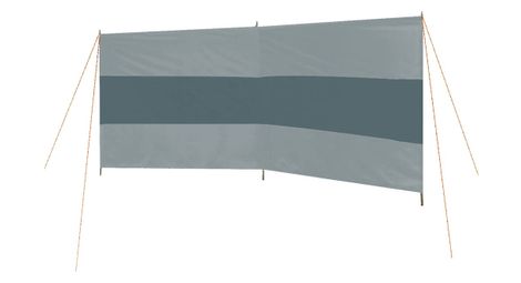 Bo-Camp Brise-vent Popular 335x120 cm Gris et anthracite