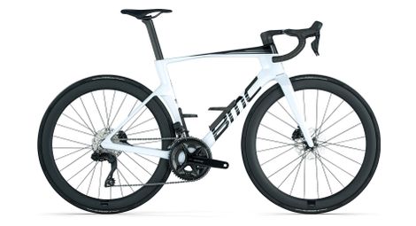 Bicicletta da strada BMC Teammachine R 01 Five Shimano 105 Di2 12V 700 mm Bianco 2026 T.54 172/180 cm - Prodotto ricondizionato