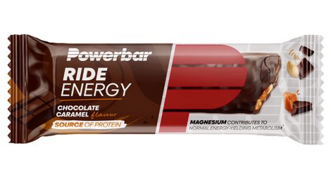 powerbar bar ride energy 55gr chocolate caramel
