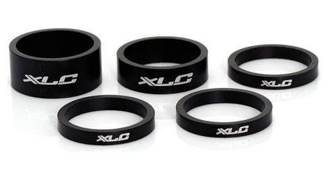 Set de 5 entretoises de direction xlc noir mat