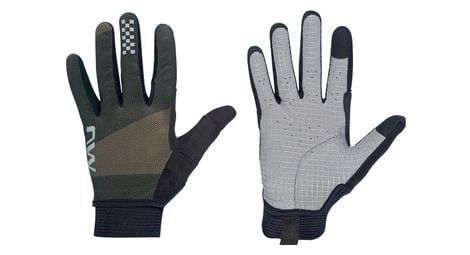 Guantes northwave air verde/gris