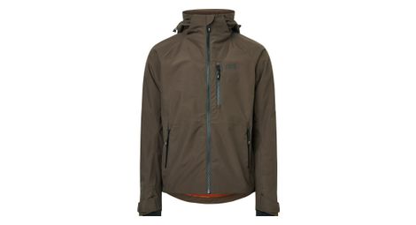 Veste a capuche void mtb boulder vert fonce