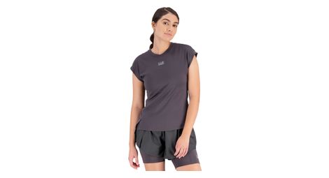 Maglia a manica corta new balance all terrain trail donna grigio s