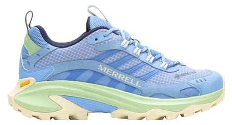 Merrell moab speed 2 gore-tex zapatillas de montaña para mujer azul 37.1/2