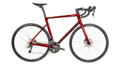 Velo d exposition velo de route sunn asphalt s3 shimano tiagra 2x10v rouge brillant 2023 xl