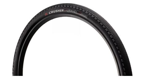 Pneu Gravel Kenda Crusher 700 mm Tubeless Ready Souple 120 TPI Dual Layer Noir