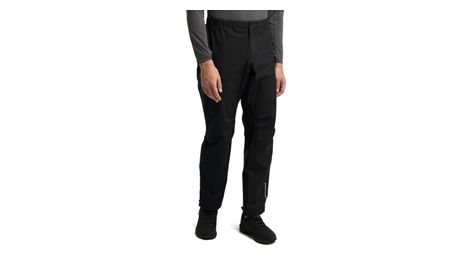 Pantalones impermeables haglofs l i m gore tex para hombre negro