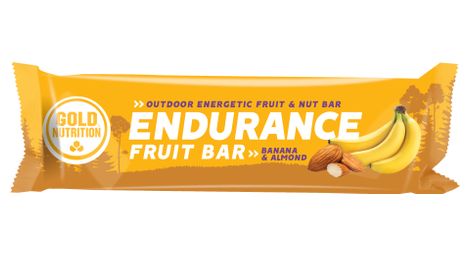 GoldNutrition Endurance Fruit Energy Bar Almond Banana 40g