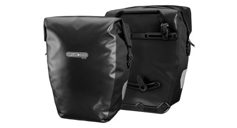 Paio di borse porta bagagli posteriore ortlieb back-roller city nere